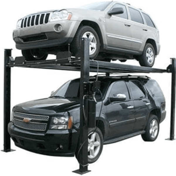 8000 LB Extra Tall Hobbyist 4-Post Lift – Atlas APEX8-EXT