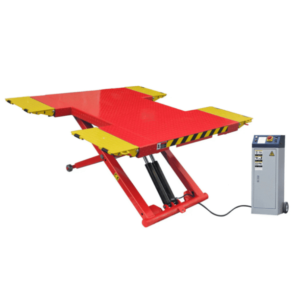 AMGO Hydraulics EM06 Portable Mid Rise Scissor Lift 6,000 lbs.