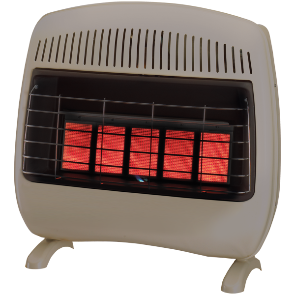 ProCom Reconditioned Dual Fuel Ventless Infrared Heater – 30,000 BTU, T-Stat Control – Model# MD5TPF-R