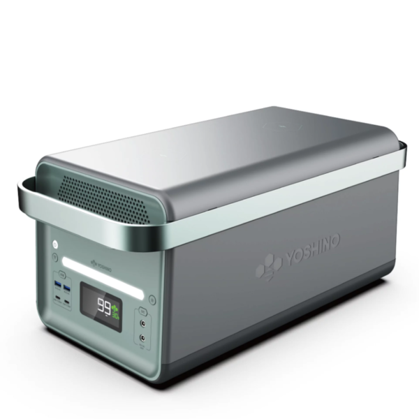 Yoshino B4000 SST New Solid-State Portable Power Station 2,611Wh, 4,000W Continuous6,000W Peak Solar Optional Generator,UPS Backup Battery