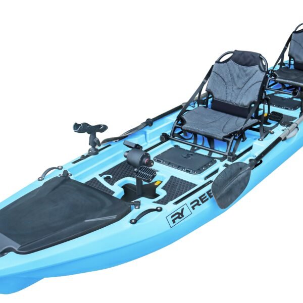 ReelYaks Rocket 13.8ft Tandem Modular Propeller Fishing Kayak