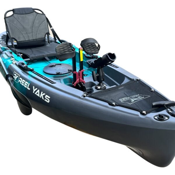 ReelYaks Raptor 9.5ft Modular Pedal Fishing Kayak